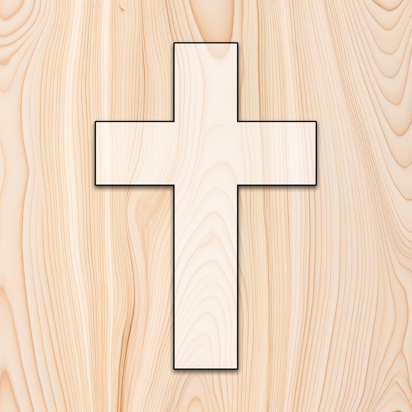 Cross Acrylic Craft Cutout