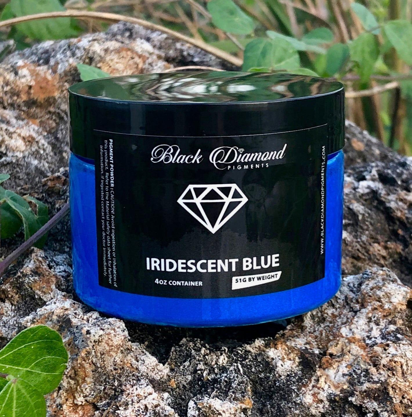 "IRIDESCENT BLUE"