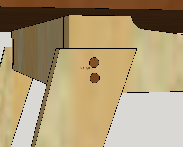 mission style modern table wood woodworking instructions measurements