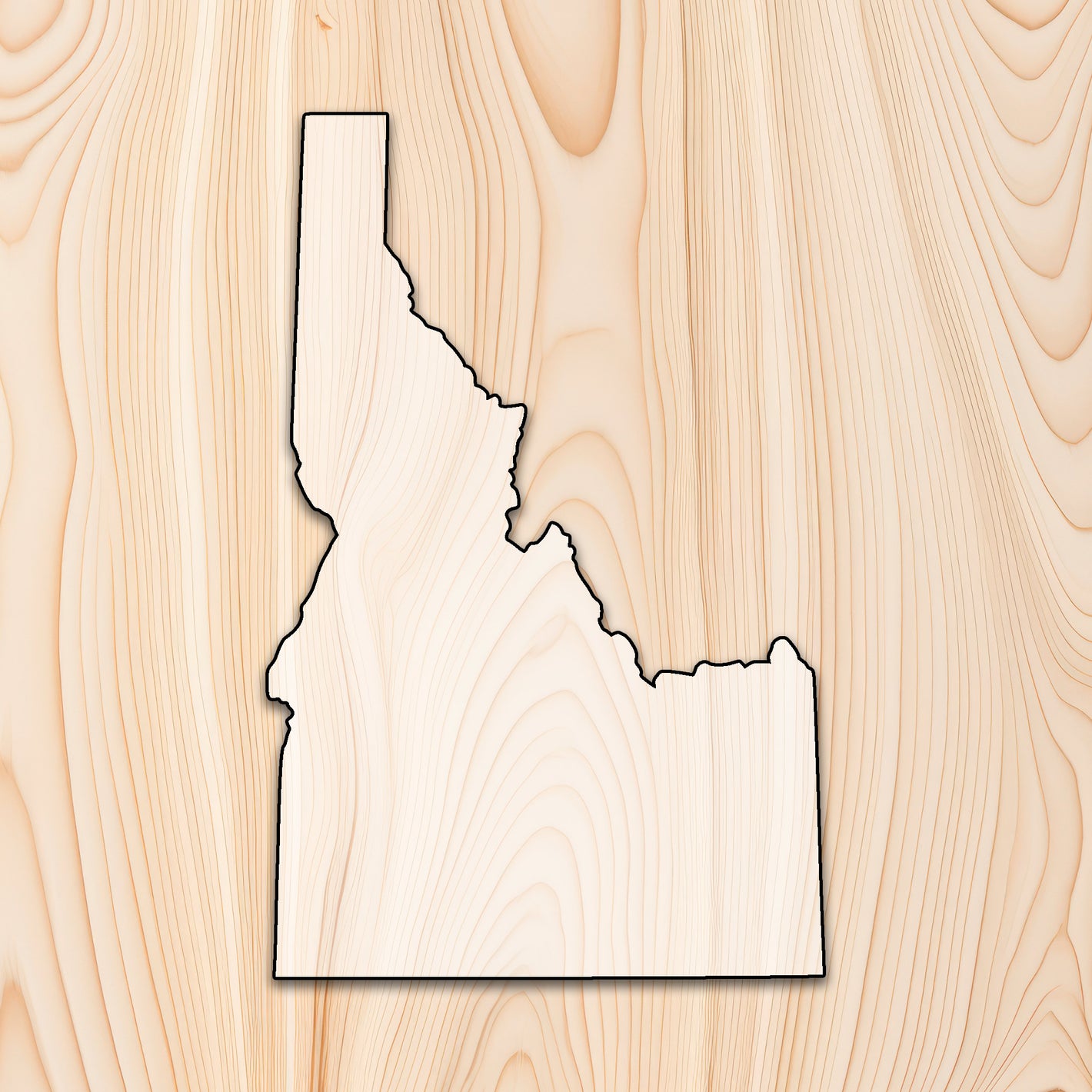 Idaho State Acrylic Craft Cutout