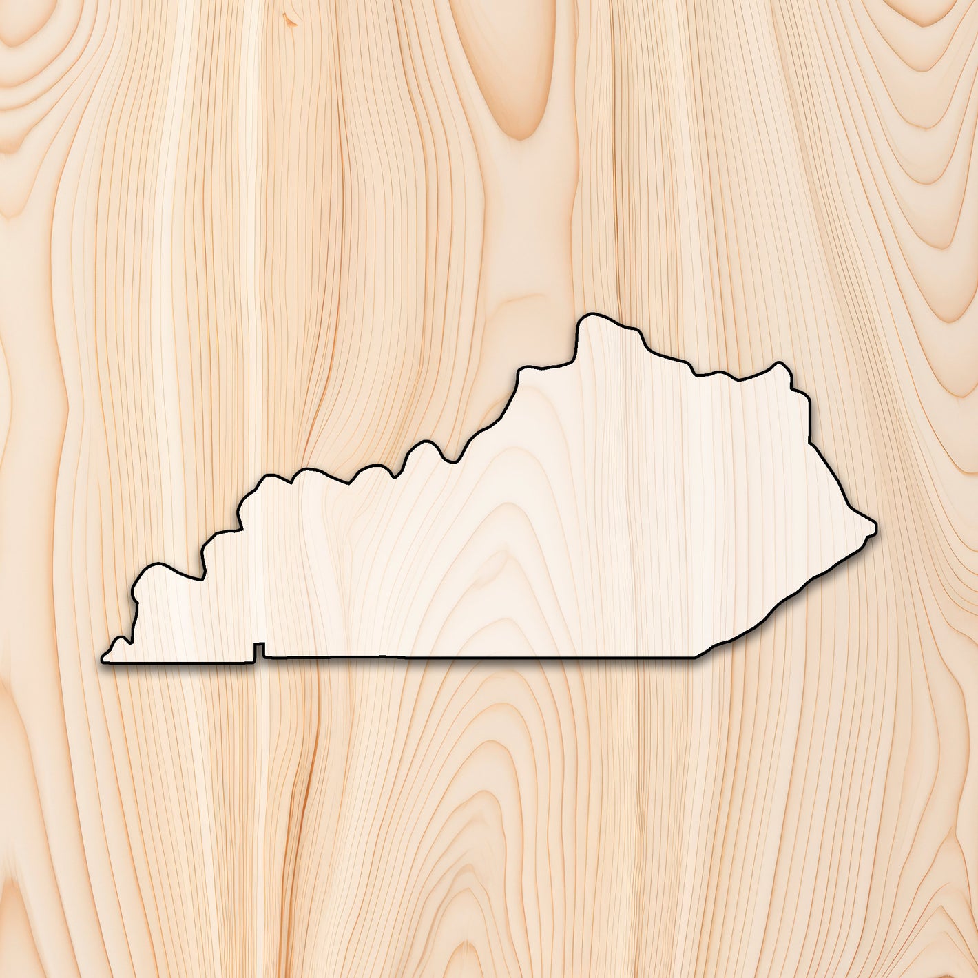 Kentucky State Acrylic Craft Cutout