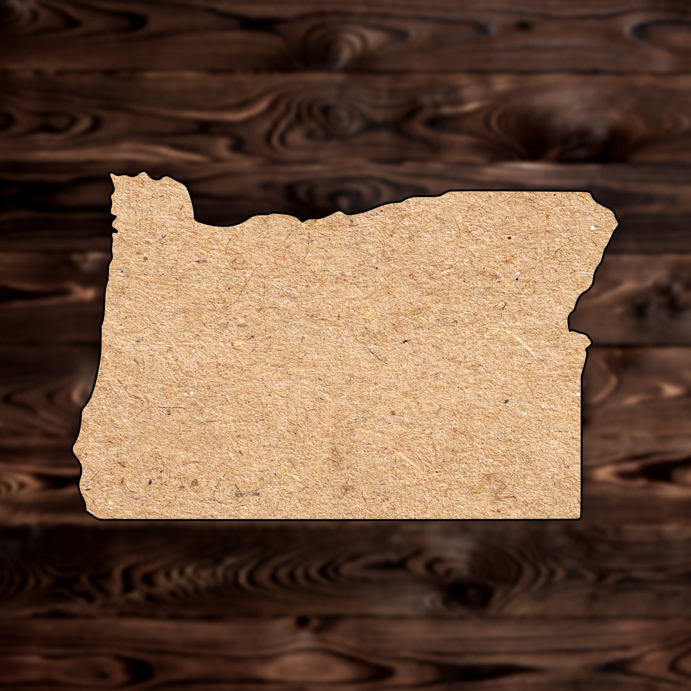 Oregon State MDF Cutout