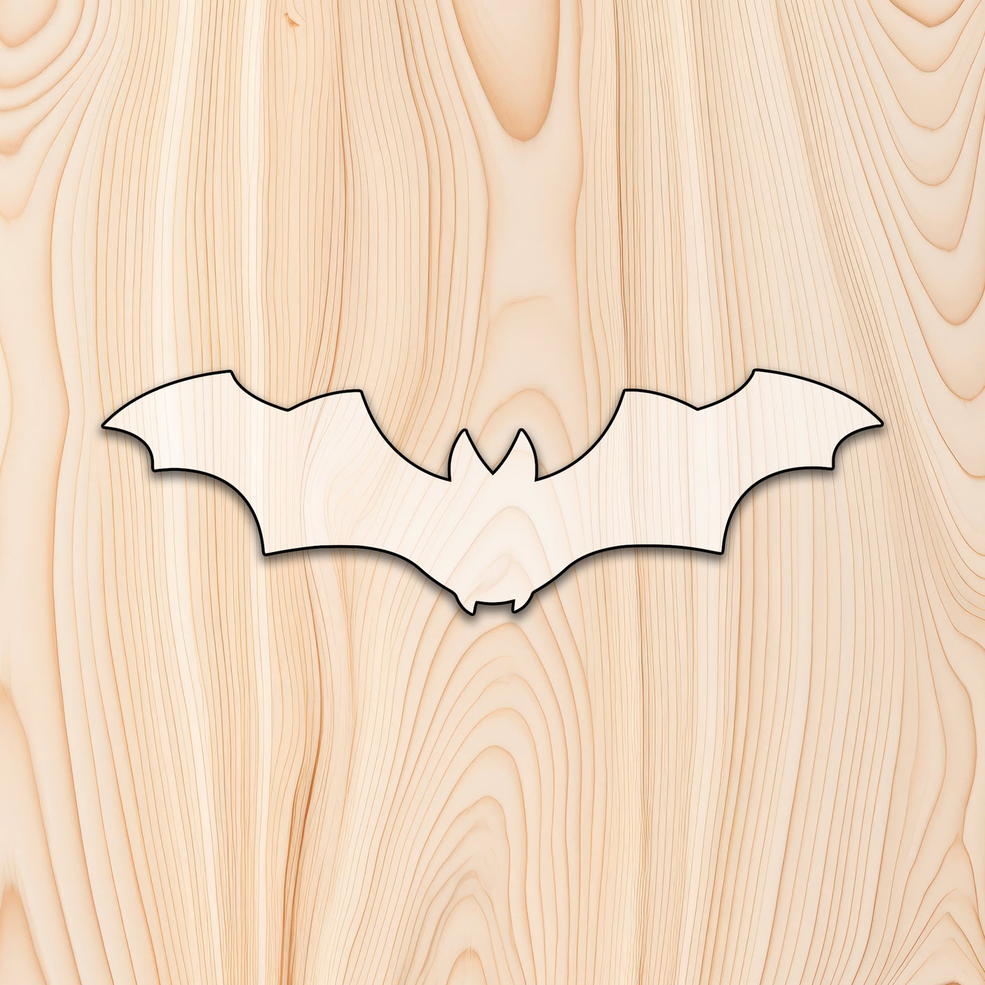 Bat Acrylic Craft Cutout