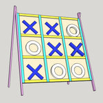 tic tac toe file cutout instructions