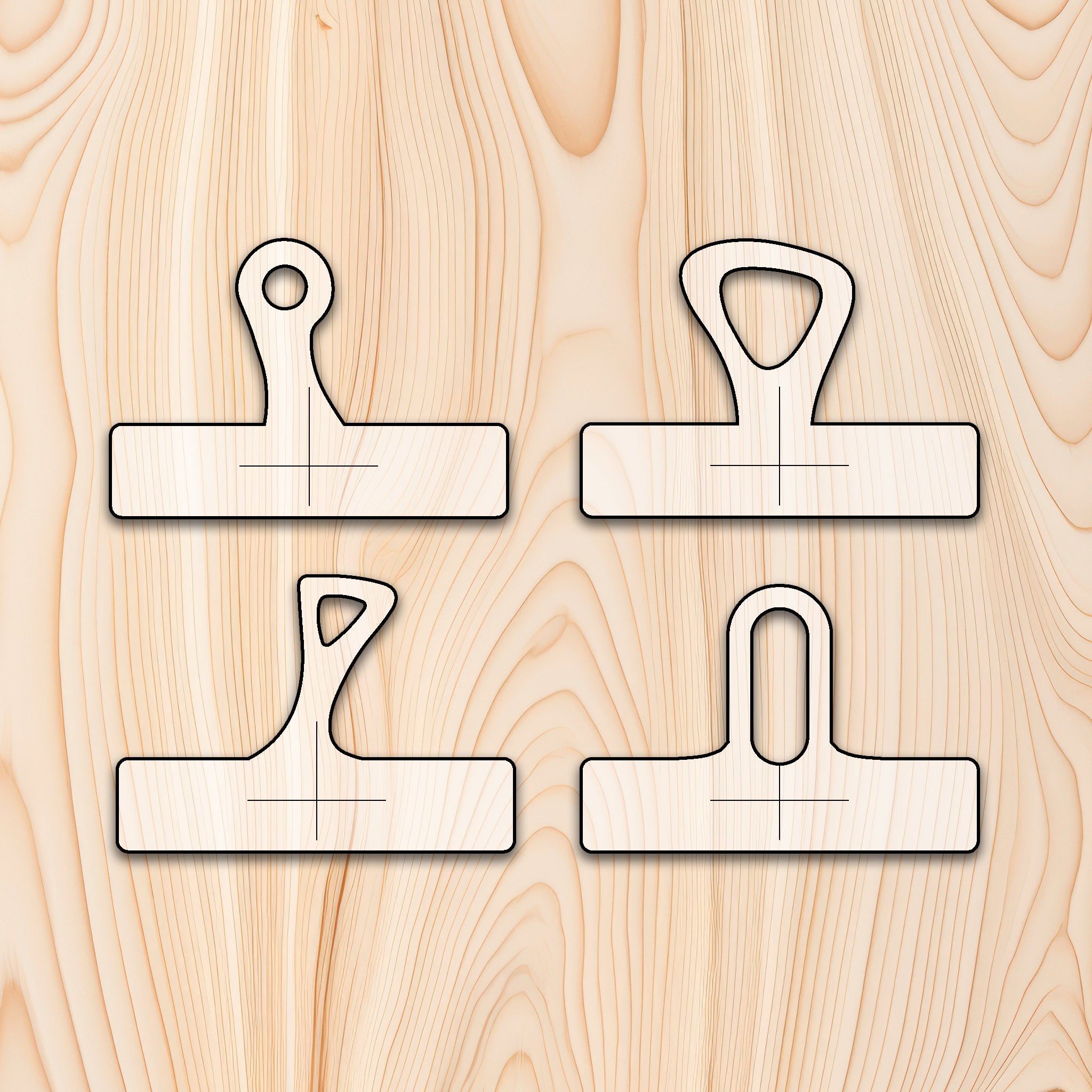 Handle Acrylic Router Templates