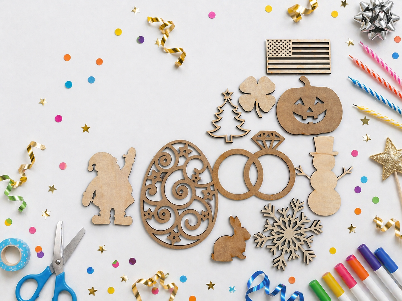 Holiday Craft Shapes