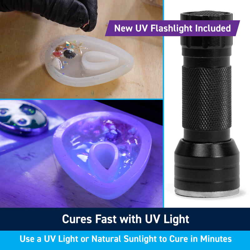 UV Cure Clear Resin Kit
