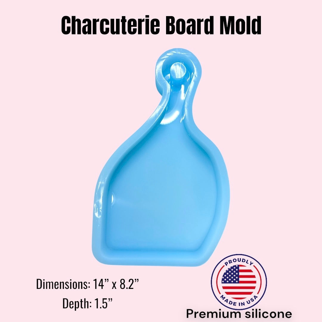 Natural Shaped Silicone Mold Charcuterie Board