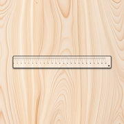 24" Clear Acrylic Measuring Ruler