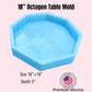 18" octagon table mold