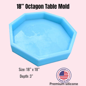 18" octagon table mold