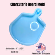 Pizza Peel Silicone Mold Charcuterie Board Kit