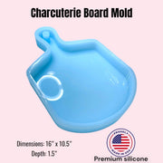 Pizza Peel Silicone Mold Charcuterie Board Kit