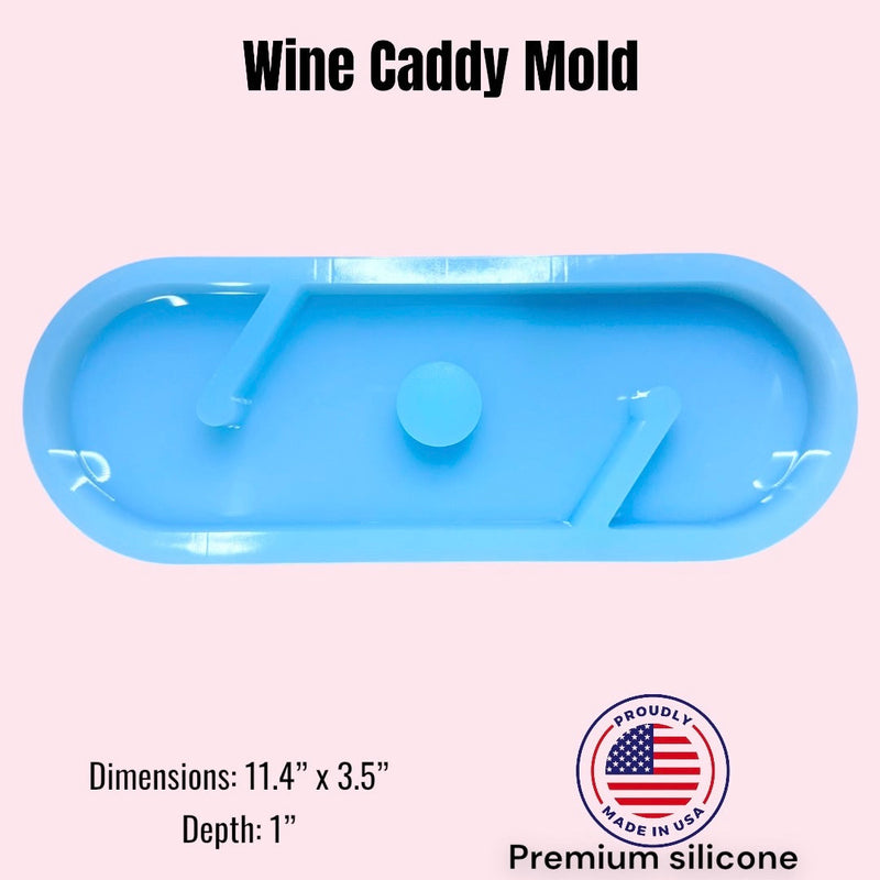 Sip & Serve Wine Caddy Silicone Mold Kit