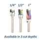 *AstraHP Coated* 1/2″ Down-cut Pattern Bit 1/4″ Cut Depth, 1/4″ Shank – 425-PB525