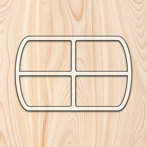 4 Rectangle Tray Router Template for woodworking, perfect for shaping custom sized cutting boards, charcuterie boards, trays  and custom projects.