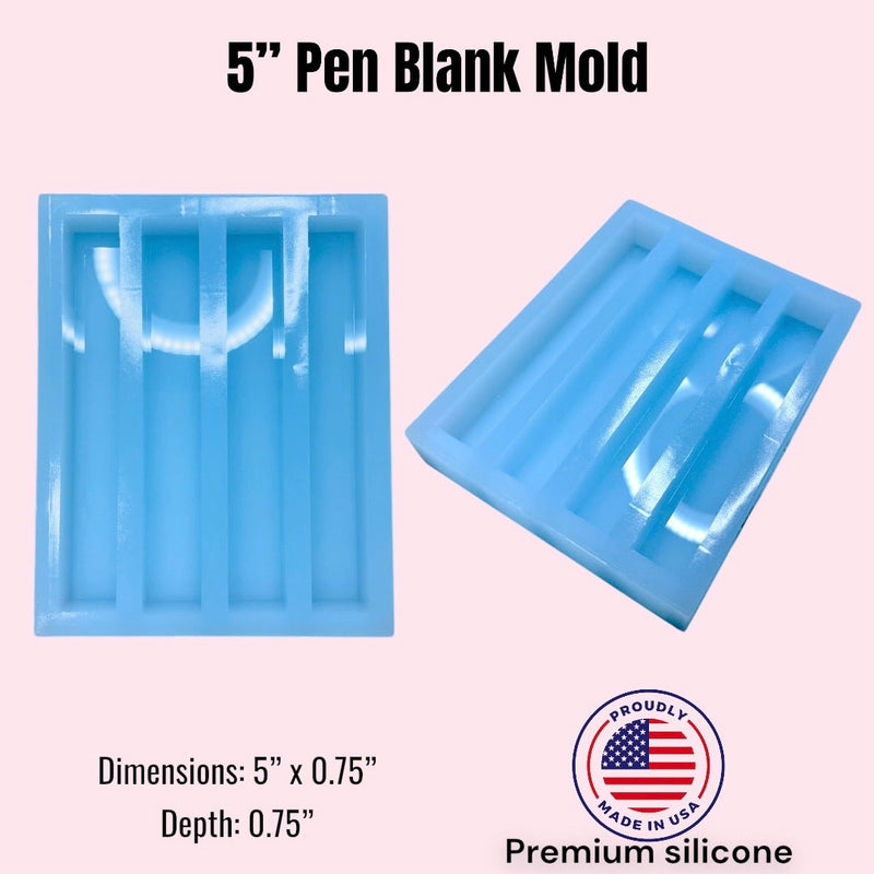 5” Pen Blank Mold 4