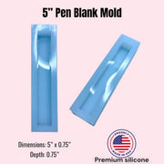 5” Pen Blank Mold 1