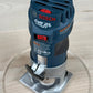 8 inch Round Acrylic Router Base Plate - fits Bosch Colt PR20EVS