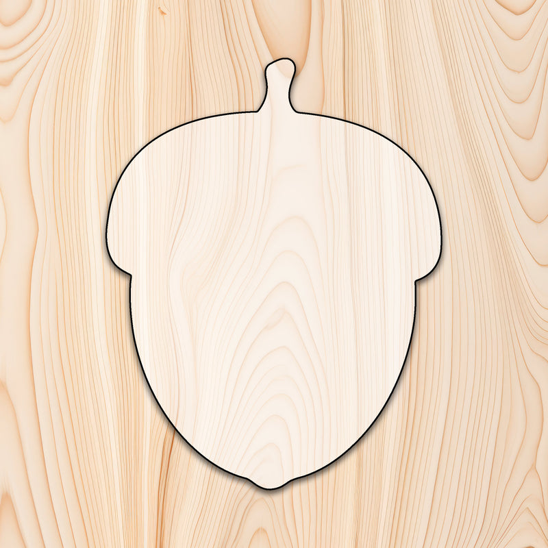 Acorn Acrylic Craft Cutout