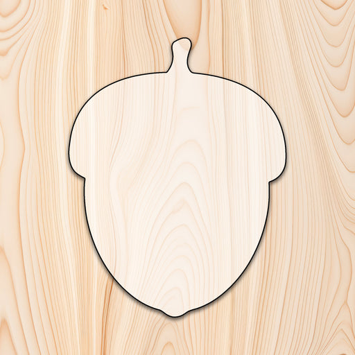 Acorn Acrylic Craft Cutout