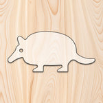 Armadillo Cutting Board or Charcuterie Board Router Template for woodworking, perfect for shaping custom sized cutting boards, charcuterie boards, and custom projects.