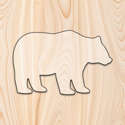 Bear Animal Acrylic Craft Cutout