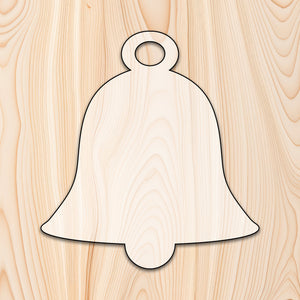 Christmas Bell Acrylic Craft Cutout