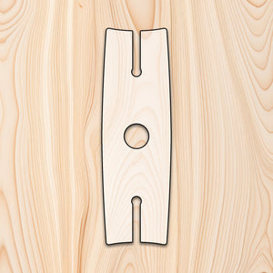 Board & Bottle Wine Glass Caddy Router Template for woodworking, perfect for shaping custom sized cutting boards, charcuterie boards, and custom projects.