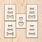 Bowtie Inlay Router Templates  for woodworking, perfect for shaping custom sized cutting boards, charcuterie boards, and custom projects.