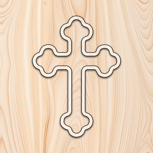 Budded Cross Tray Acrylic Router Template