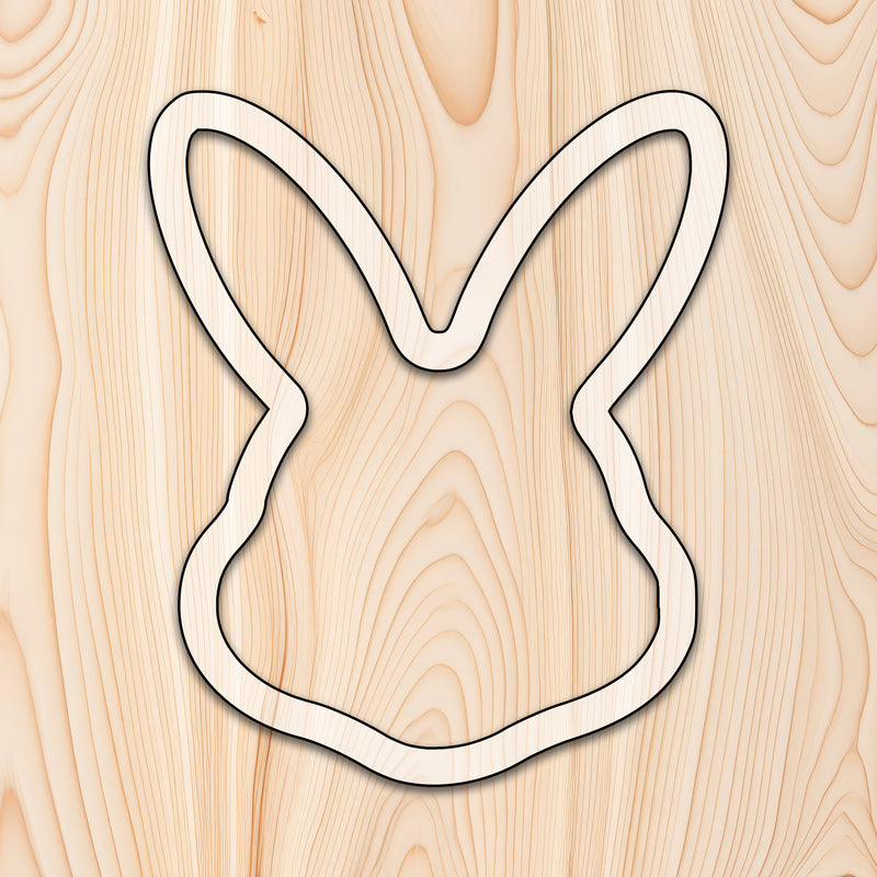 WSP_Bunny Rabbit Face Tray Acrylic Router Template