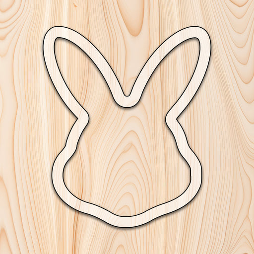 WSP_Bunny Rabbit Face Tray Acrylic Router Template