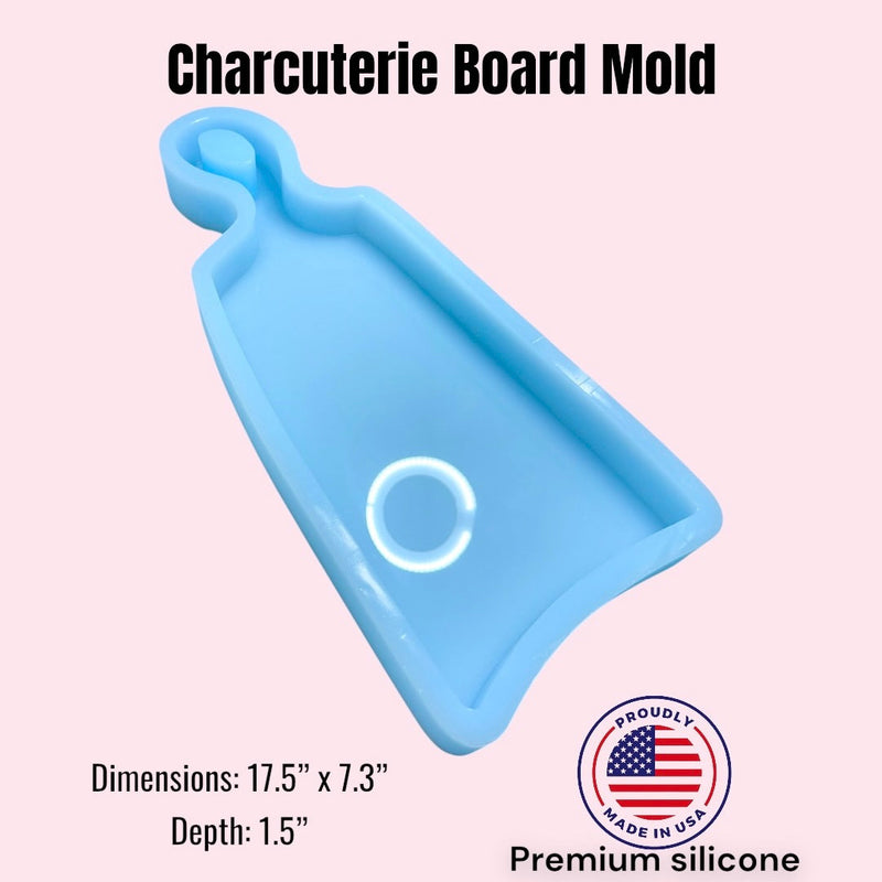 Contour Board Silicone Mold Charcuterie Board Kit