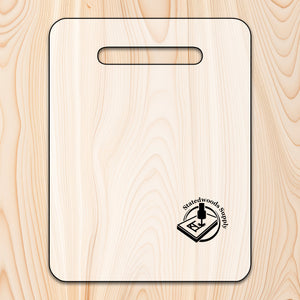 pallet style cutting board acrylic template router