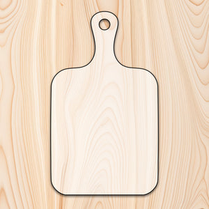 Traditional Rounded Edge Cutting Board or Charcuterie Board Router Template