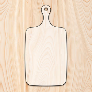 Paddle Style Cutting Board or Charcuterie Board Router Template