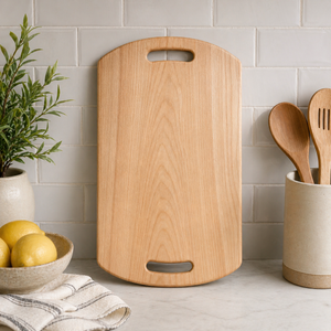Double Handle Rounded Edge Cutting Board or Charcuterie Acrylic Board Router Template