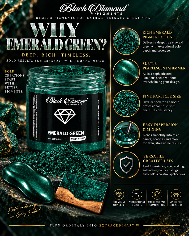 "EMERALD GREEN"