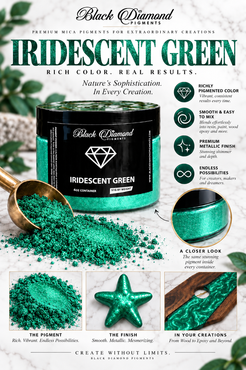 "IRIDESCENT GREEN"