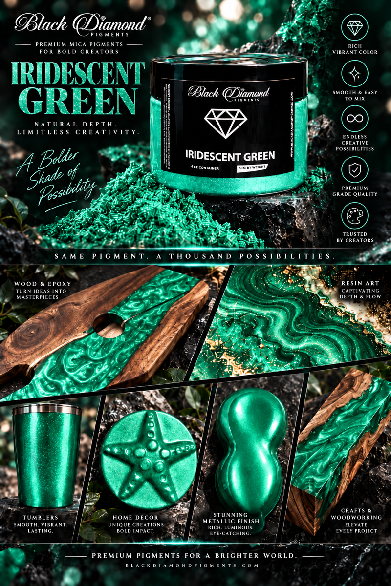 "IRIDESCENT GREEN"