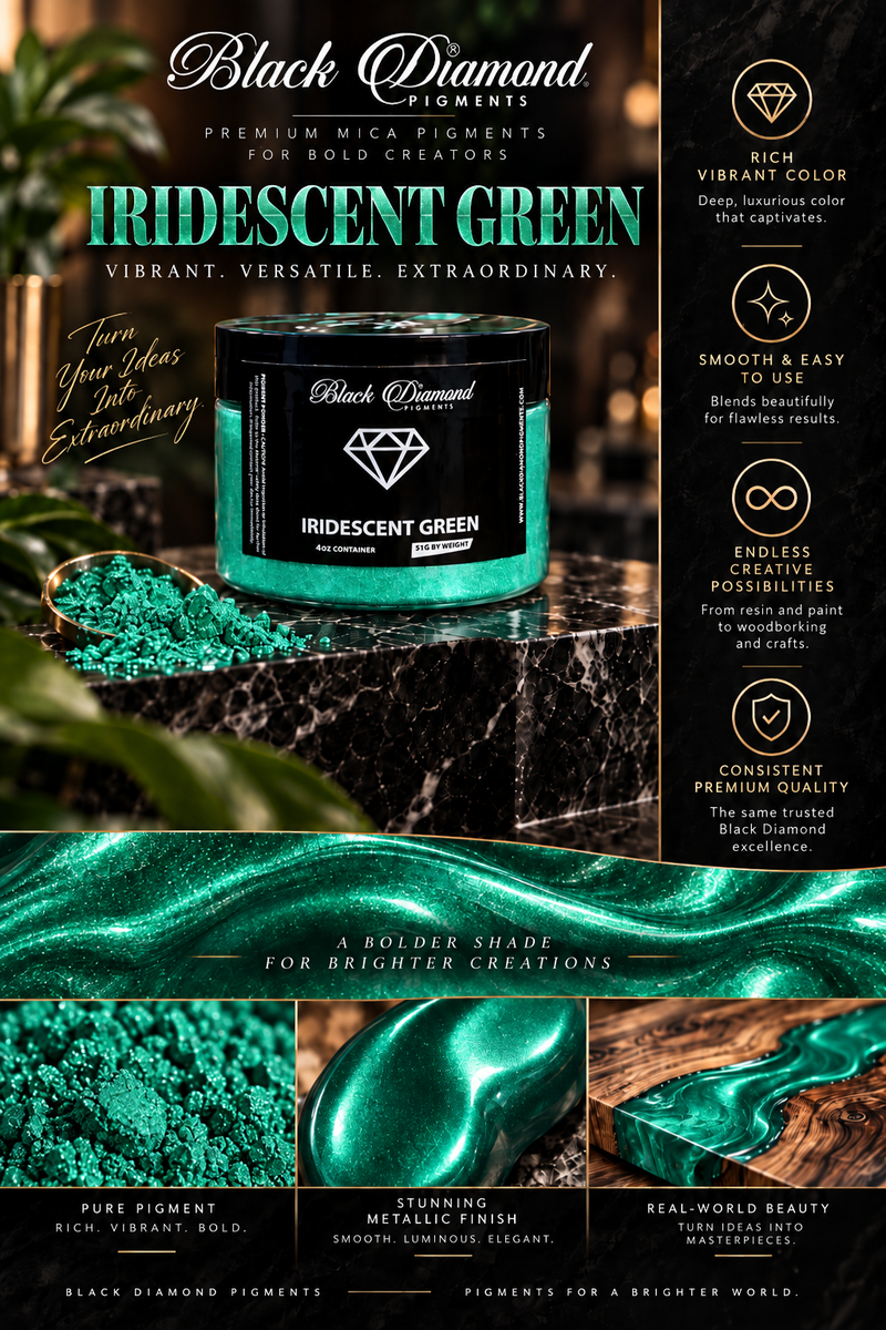 "IRIDESCENT GREEN"