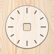 18" Bar Round Clock Acrylic Router Template