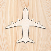 Commercial Airplane Acrylic Craft Cutout