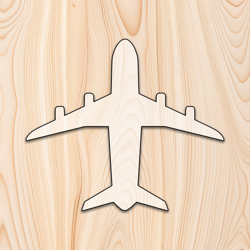 Commercial Airplane Acrylic Craft Cutout