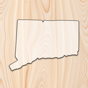 Connecticut Cutting Board or Charcuterie Board Acrylic Router Template