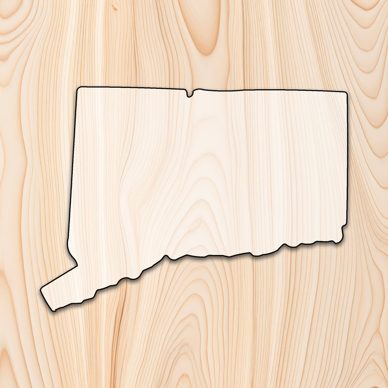 Connecticut Cutting Board or Charcuterie Board Acrylic Router Template