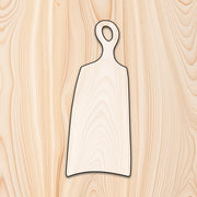 Contour Board Cutting Board or Charcuterie Board Acrylic Router Template