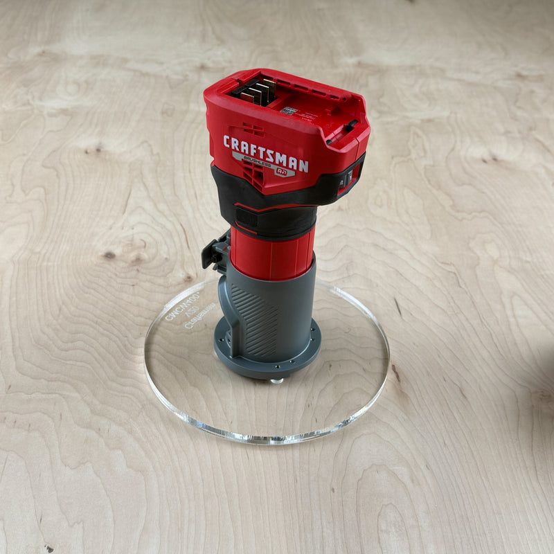 Craftsman 20V Max Router ( CMCW400) Router base