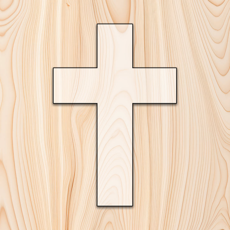 Cross Acrylic Craft Cutout